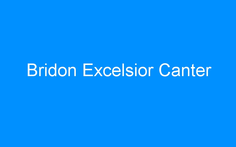 You are currently viewing Bridon Excelsior Canter