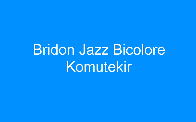 You are currently viewing Bridon Jazz Bicolore Komutekir