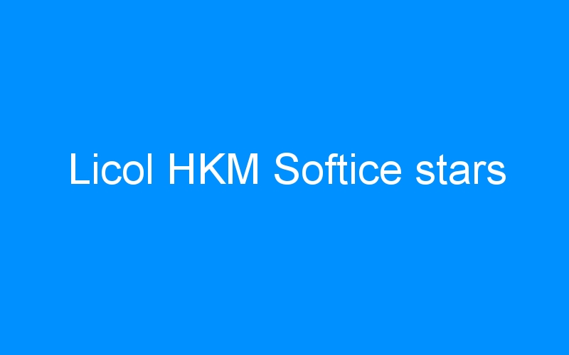 You are currently viewing Licol HKM Softice stars