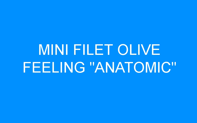 You are currently viewing MINI FILET OLIVE FEELING « ANATOMIC »