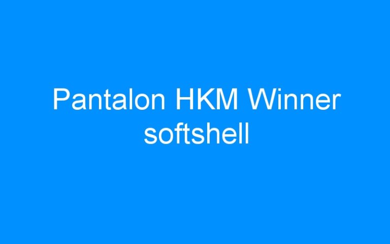 Lire la suite à propos de l’article Pantalon HKM Winner softshell