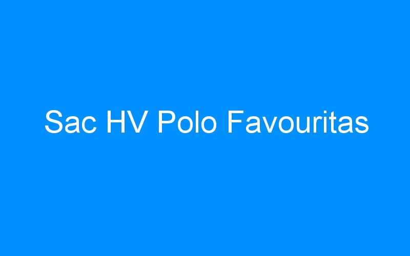 Sac HV Polo Favouritas