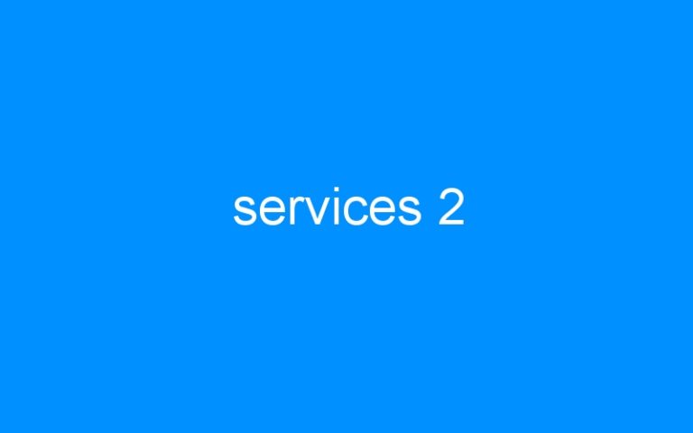 services 2