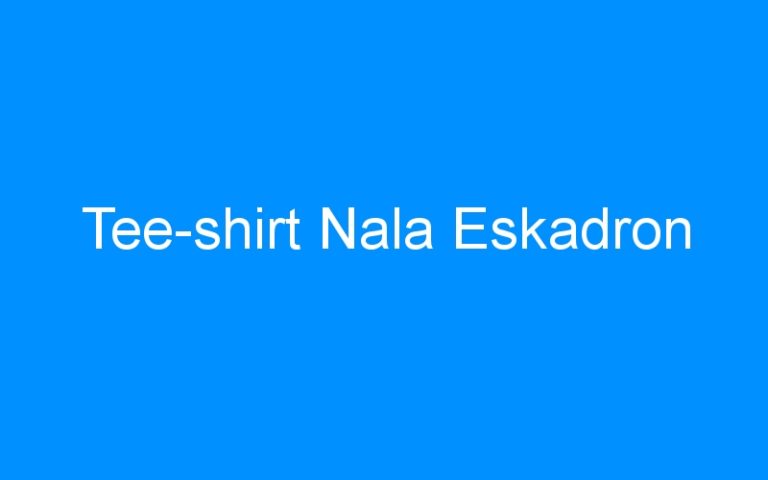 Lire la suite à propos de l’article Tee-shirt Nala Eskadron